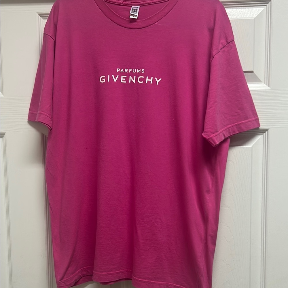 Givenchy Pink Short Sleeve Tee